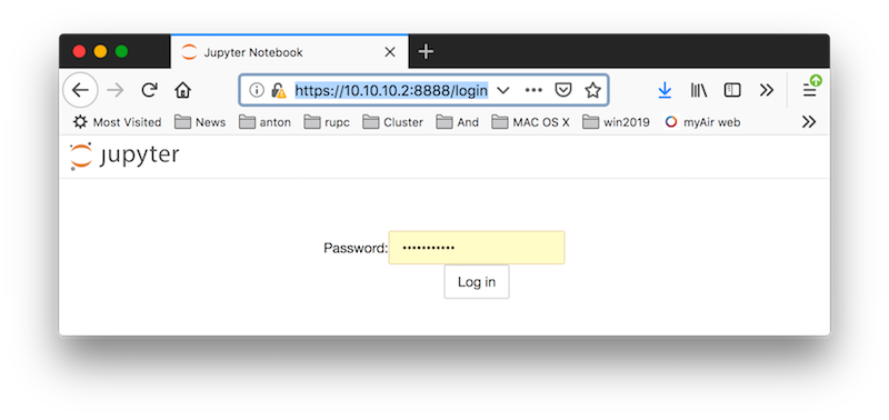 jupyter-login